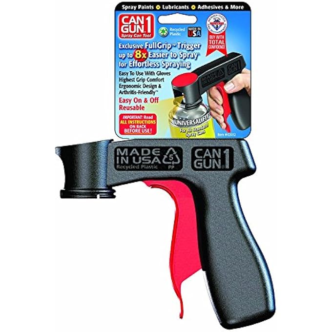 Can Gun BLACK 11203 MULTI-PURPOSE COATING AEROSOL 11OZ WITH 1 CANGUN - Image 2